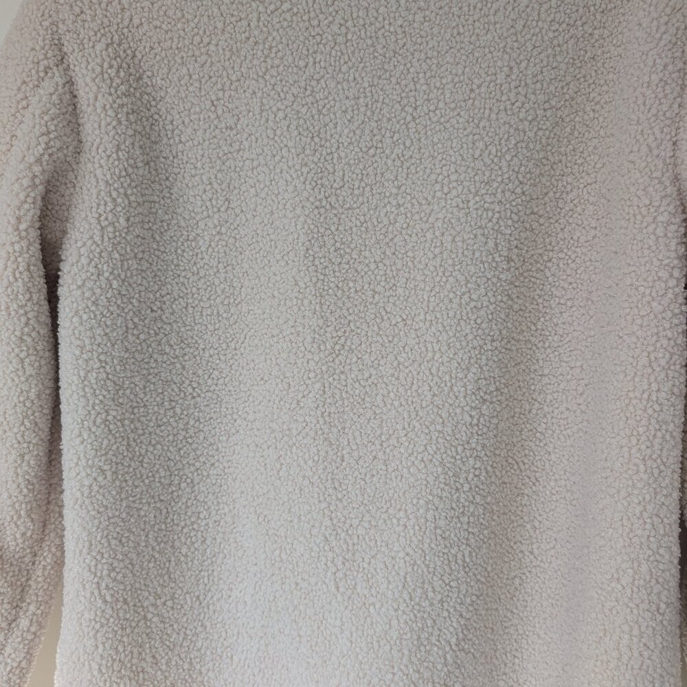 Women's Old Navy Faux Sherpa Sweater Jacket, Size Small - Picture 4 of 5